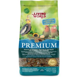 Living World – Премиум микс за корели Вълнисти и Неразделки 908 г.