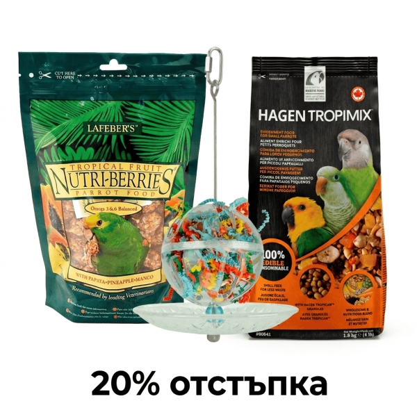 храна за папагали