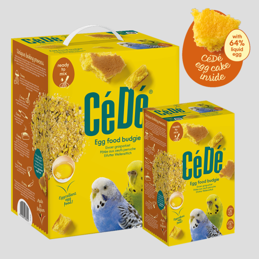 Яйчна храна за вълнисти папагалчета 1 кг - CéDé Egg Food Budgie