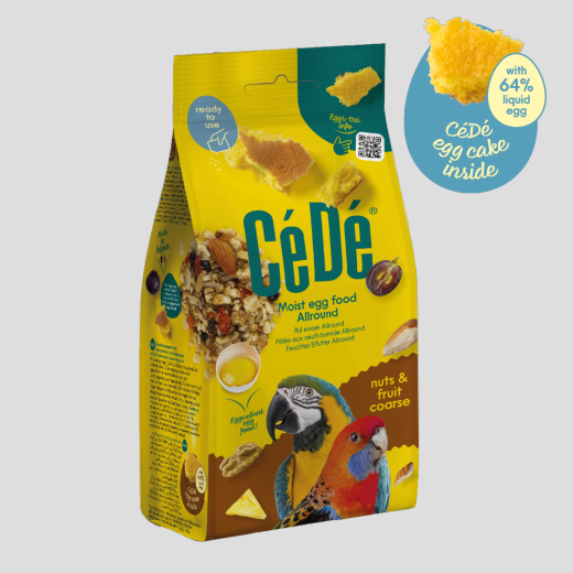Влажна яйчна храна с ядки и плодове 200 гр. - CéDé Egg Food Moist Allround Nuts & Fruit Coarse