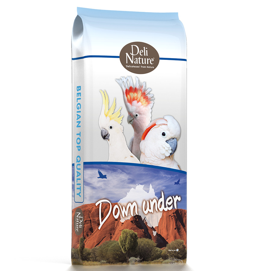 Суха храна за Какаду 15 кг - Deli Nature 21 Parrots Down Under