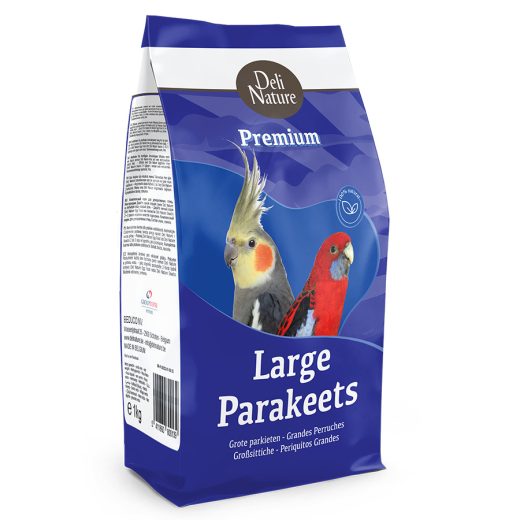 Семенен микс за средни папагали 1 кг. Deli Nature Premium Large Parakeets